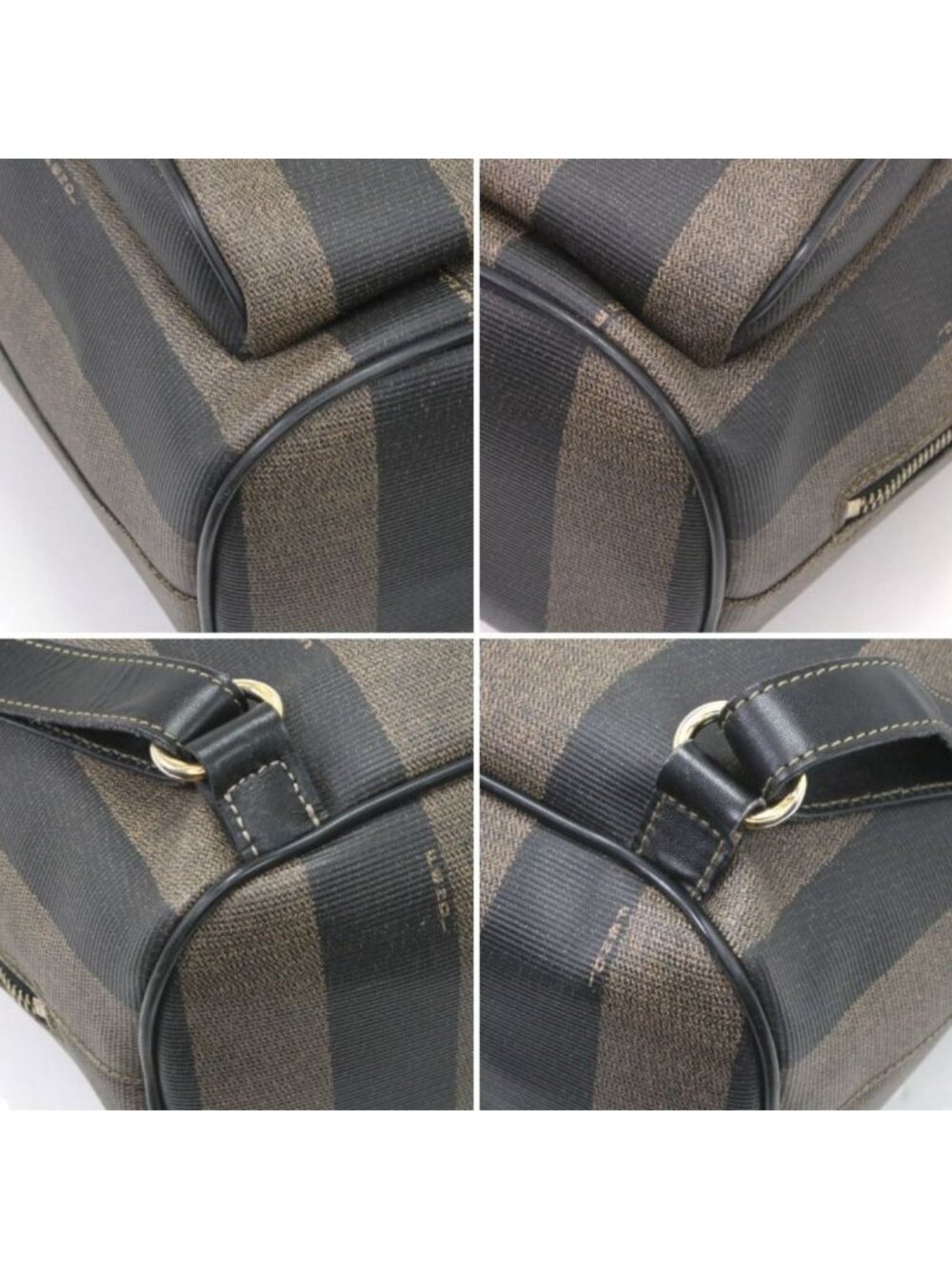 Fendi Mini Backpack Pecan Pattern Brown - Picture 6 of 9